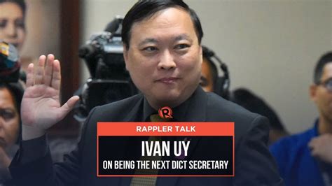 Rappler Talk: Ivan Uy on being next DICT secretary.